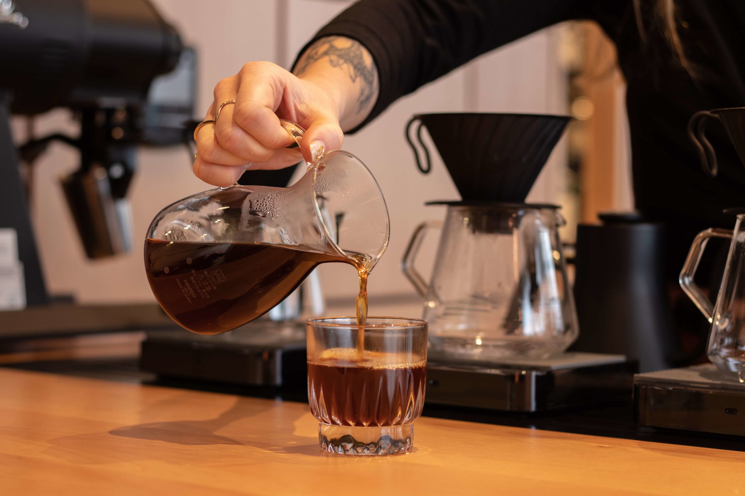 Pour-over coffee from the source brewing guide